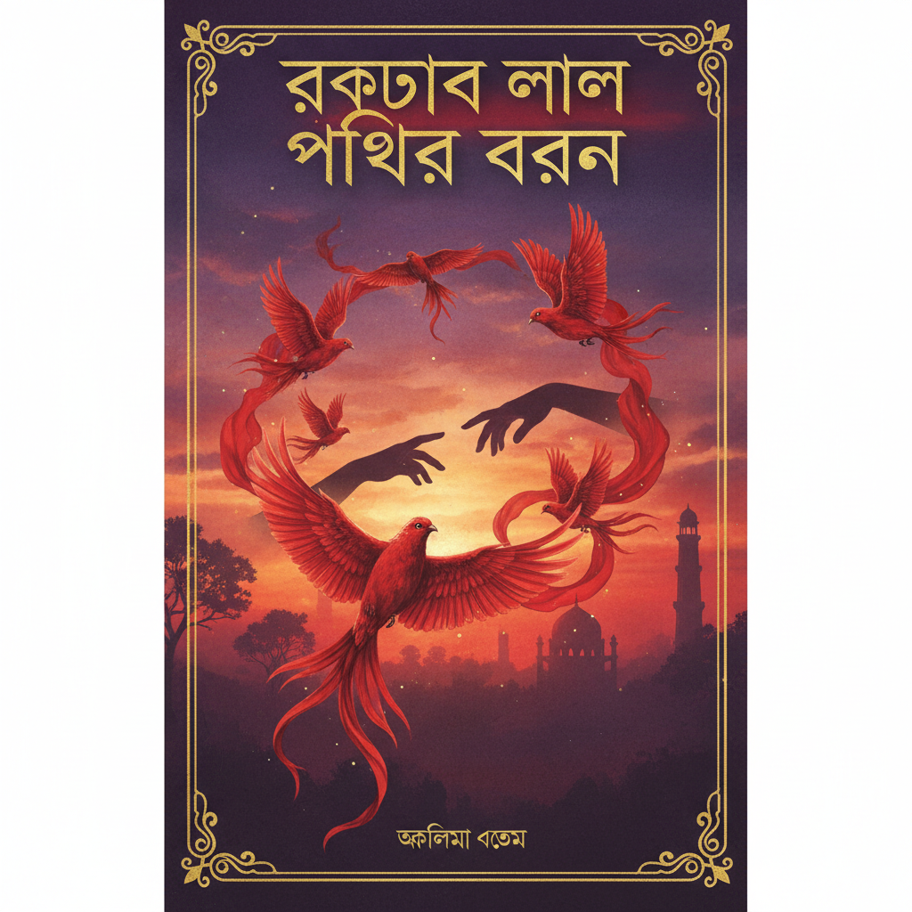 রক্তাভ লাল পাখির বরণ