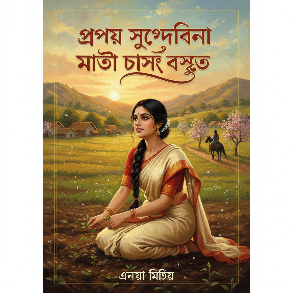 গ্রাম্য সুগন্ধিনী মাটি চাষে ব্যস্ত