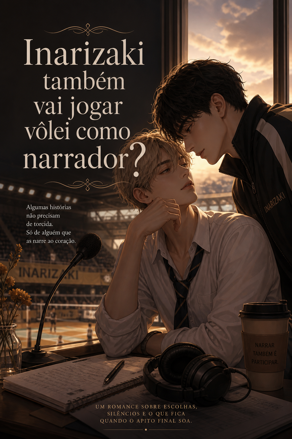 Inarizaki também vai jogar vôlei como narrador?